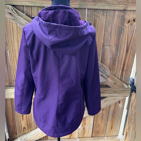 Gerry Outdoors Purple Full Zip Hooded Jacket Size M - Picture 6 of 15